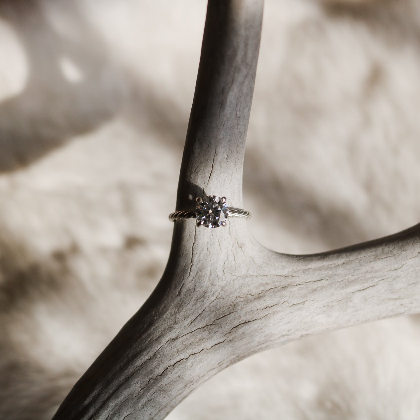 'Rue' Western Braid Engagement Ring // Made to Order