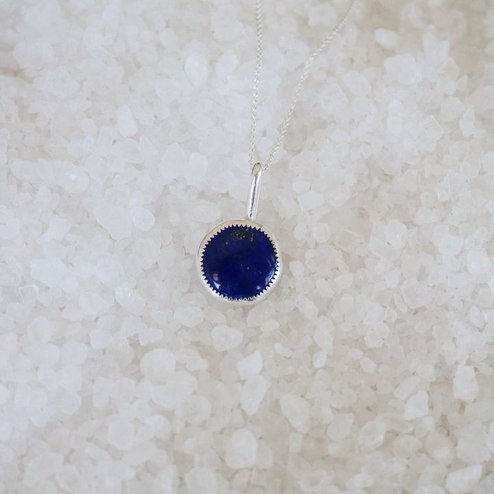 Lapis Lazuli Medallion Necklace // One of a Kind