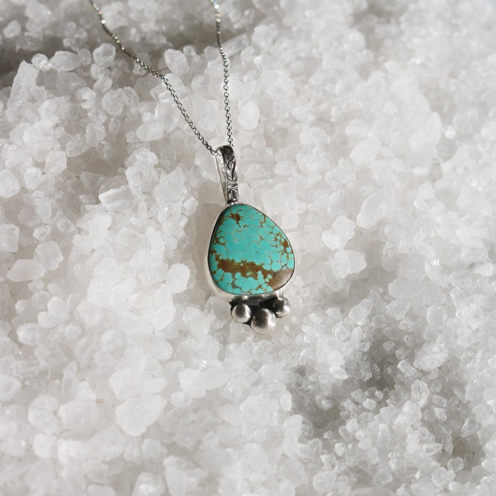 Wren Necklace in #8 Mine Turquoise // One of a Kind