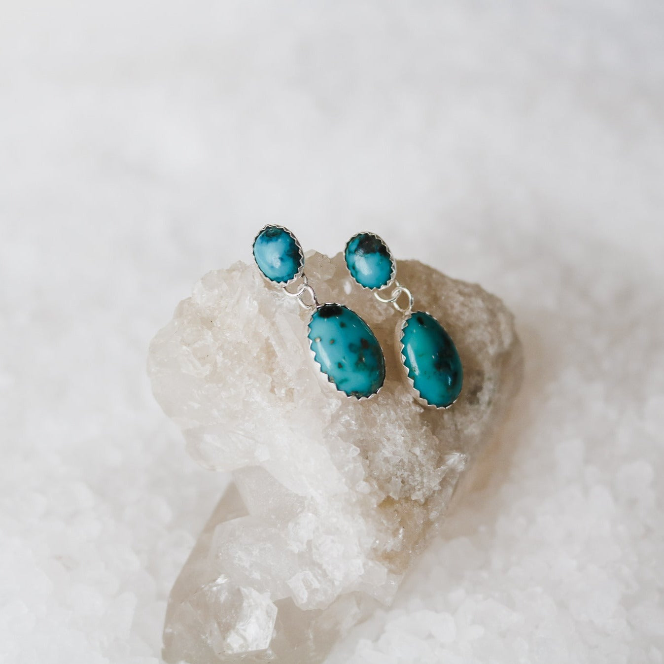 Isla Double Drop Earrings