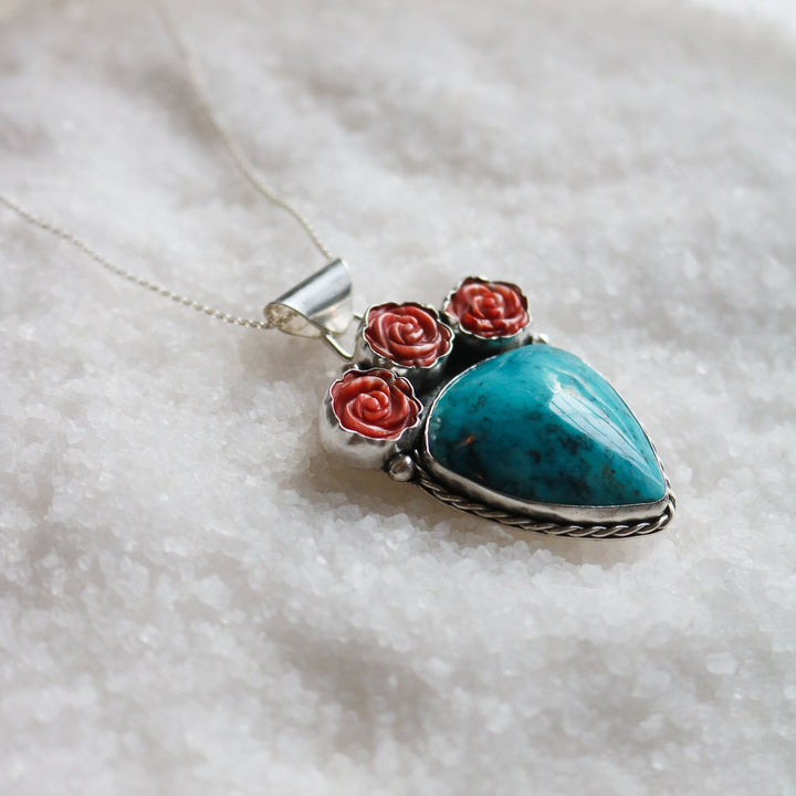Prickly Rose Necklace // One of a Kind