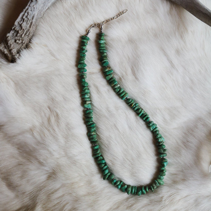 'Kai' Turquoise Beaded Statement Necklace // One of a Kind