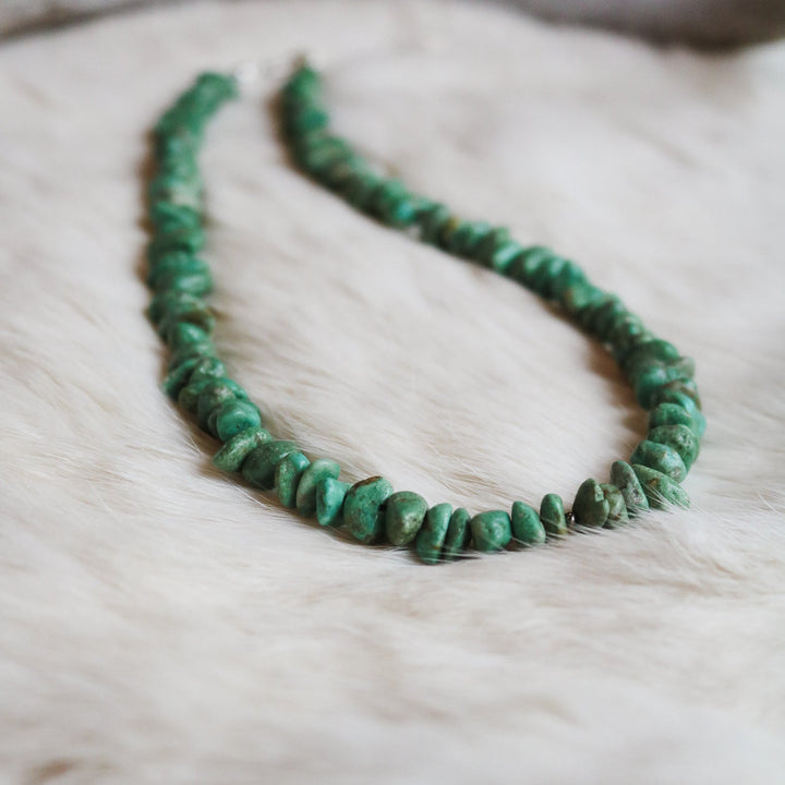'Kai' Turquoise Beaded Statement Necklace // One of a Kind