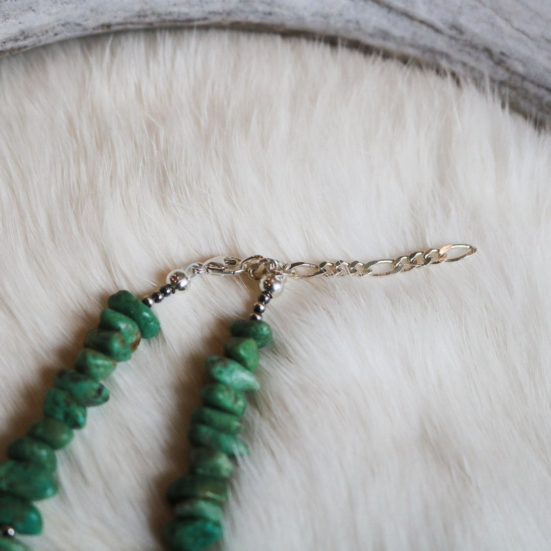 'Kai' Turquoise Beaded Statement Necklace // One of a Kind