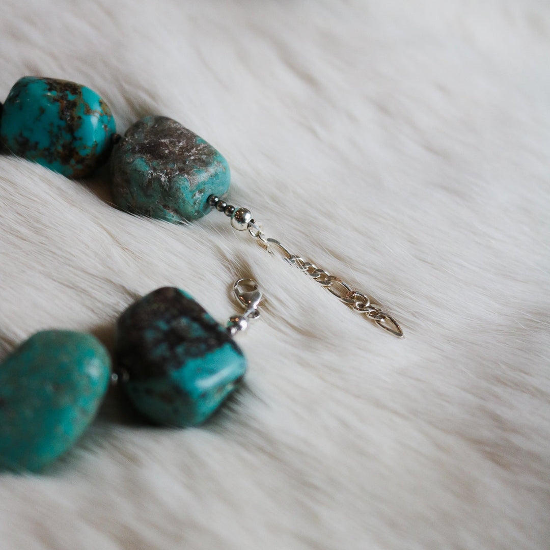 'Callie' Beaded Turquoise Bracelet // One of a Kind