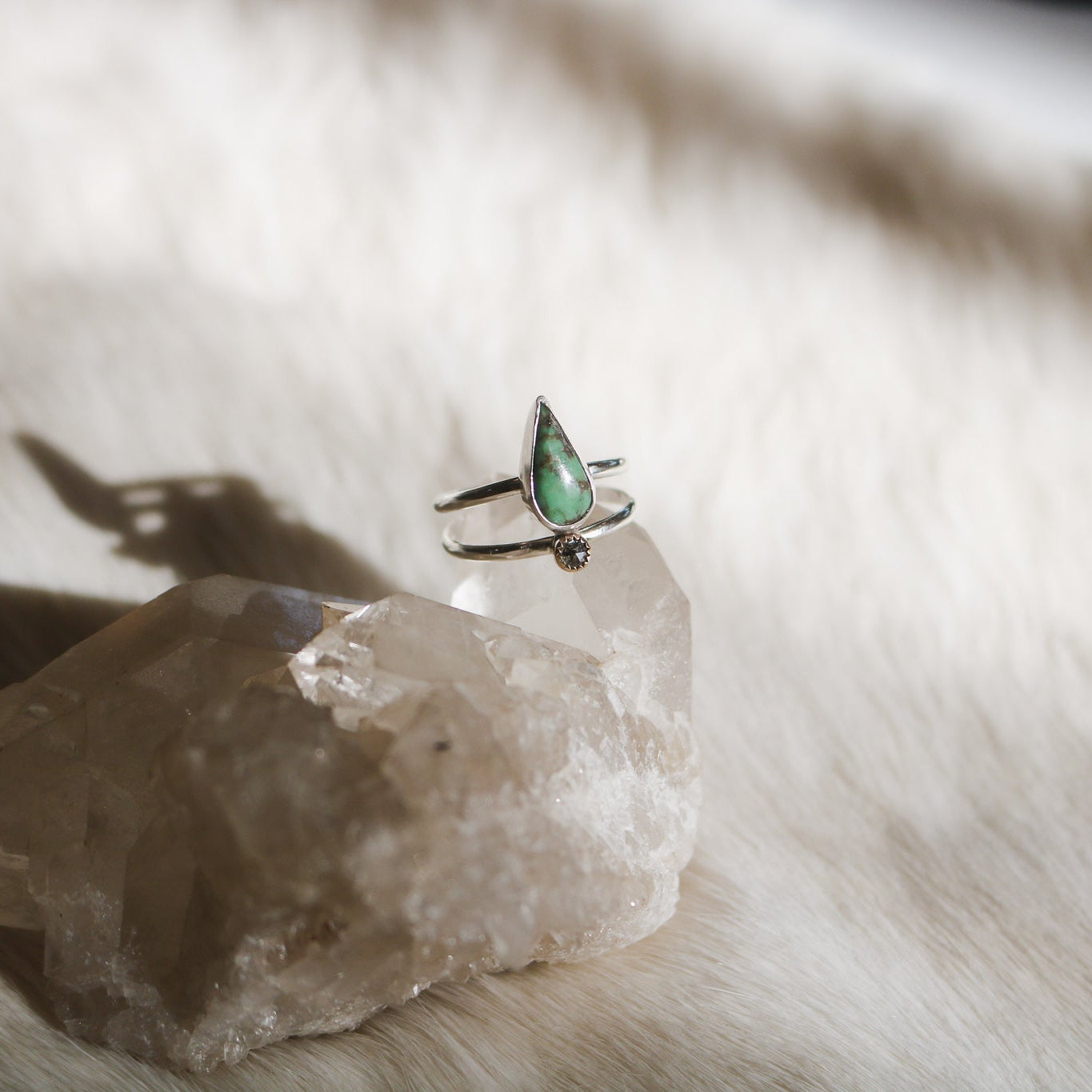 'Calla' Engagement Ring Size 7 // One of a Kind + Ready to Ship