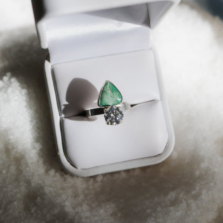 'Georgia' Engagement Ring Size 7.5 // One of a Kind + Ready to Ship