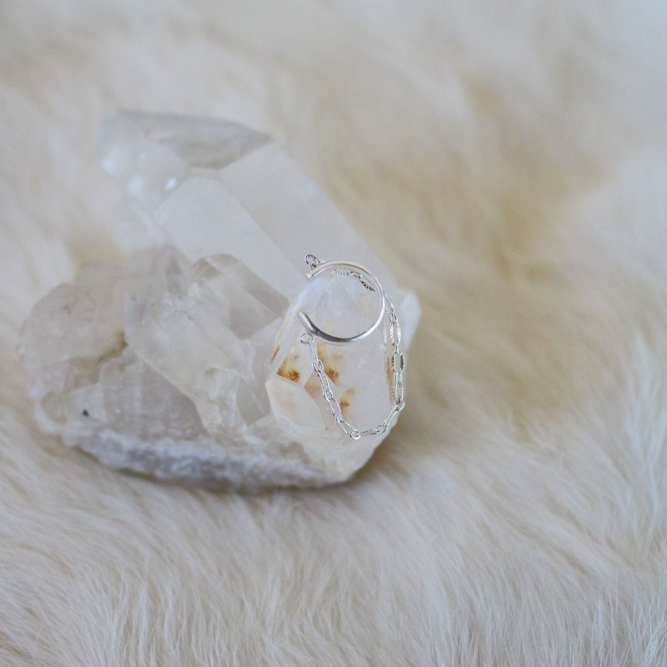 Juniper Chain Ear Cuff