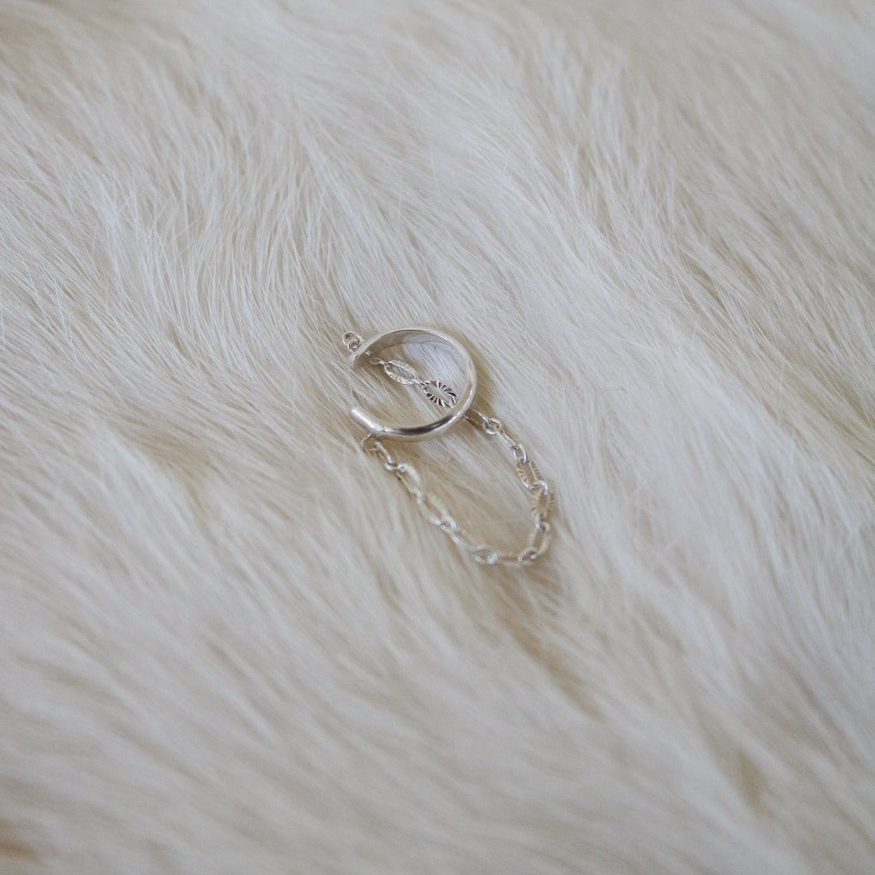 Juniper Chain Ear Cuff