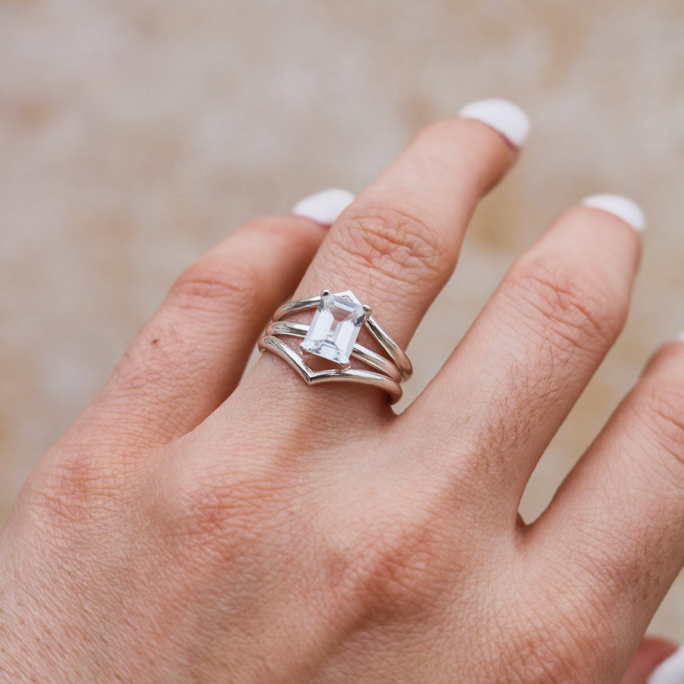 'Brenna' Diamond Engagement & Wedding Ring Set // Made to Order