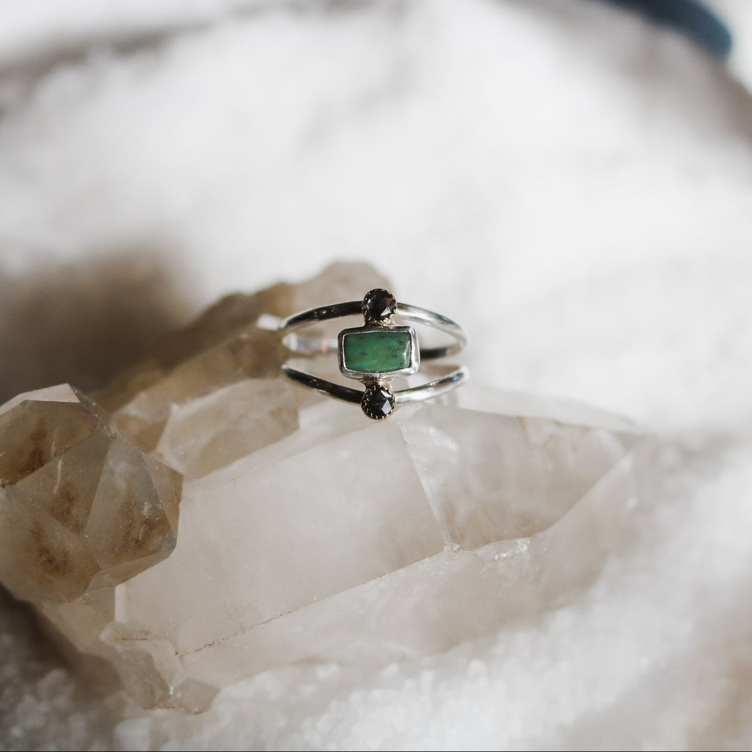 'Lottie' Engagement Ring Size 8 // One of a Kind + Ready to Ship