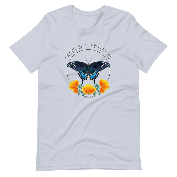 Butterfly P Sky Logo Tee