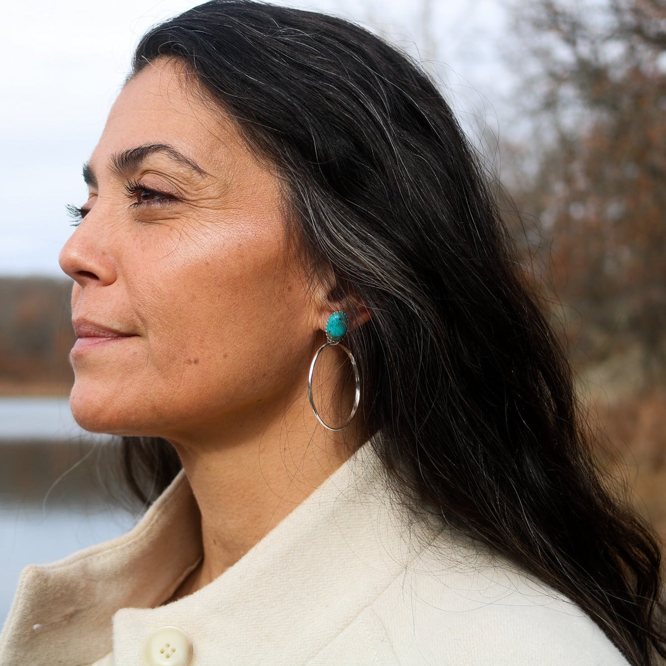 Cedar Canyon Hoop Earrings