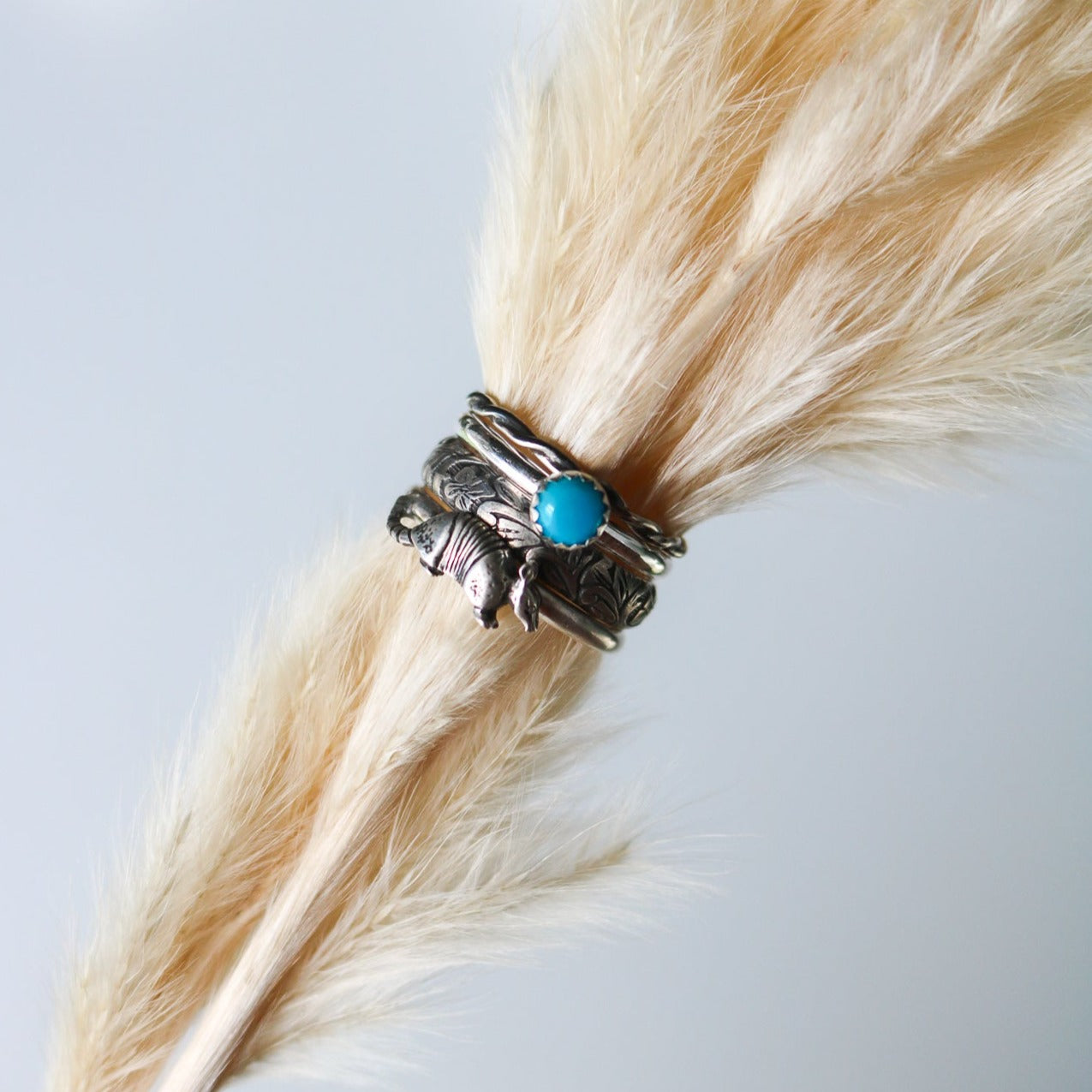 Armadillo Stacking Ring Set // Made to Order