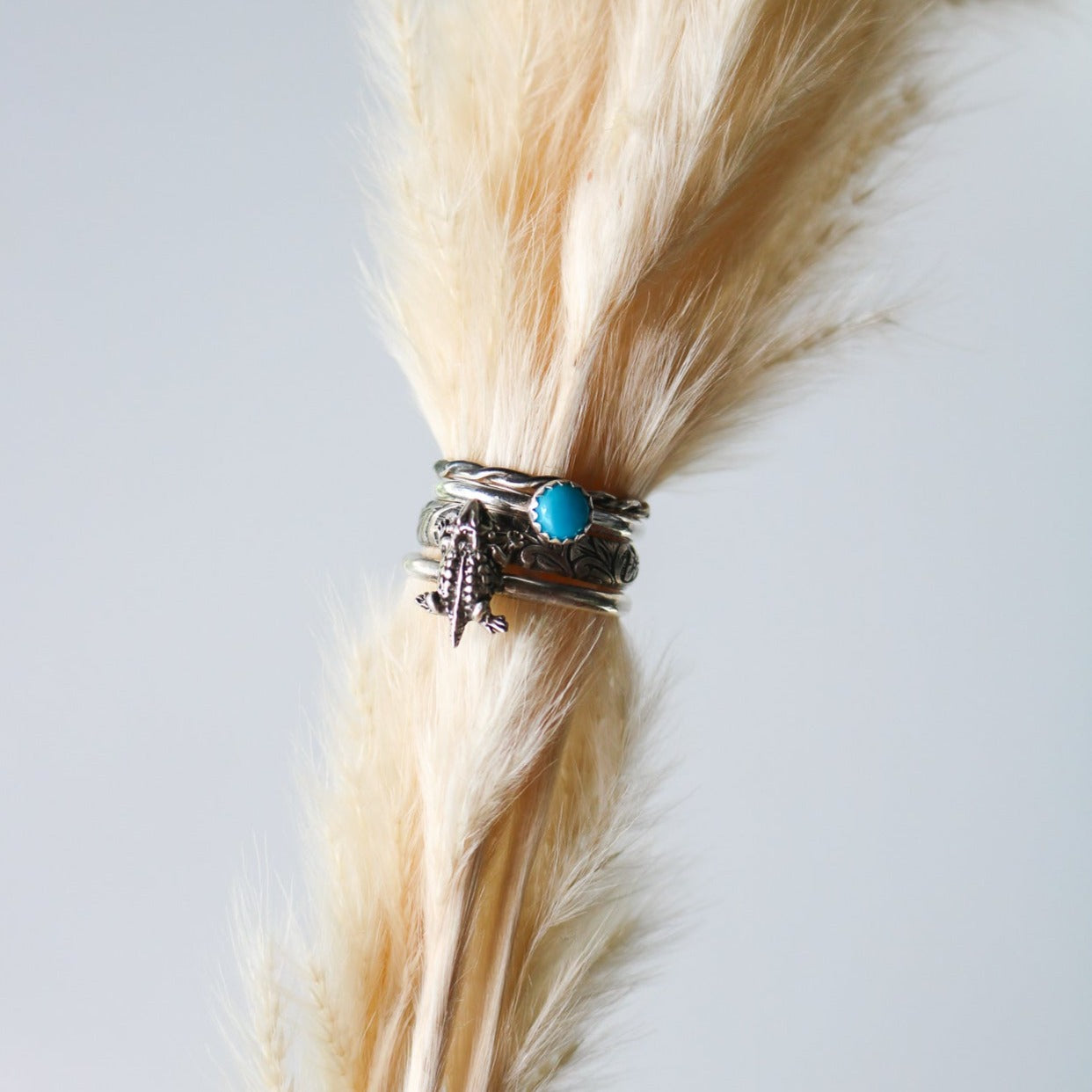 Horny Toad Stacking Ring Set // Made to Order