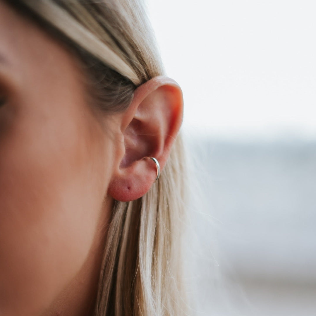 Sterling Silver - Simple Ear Cuff