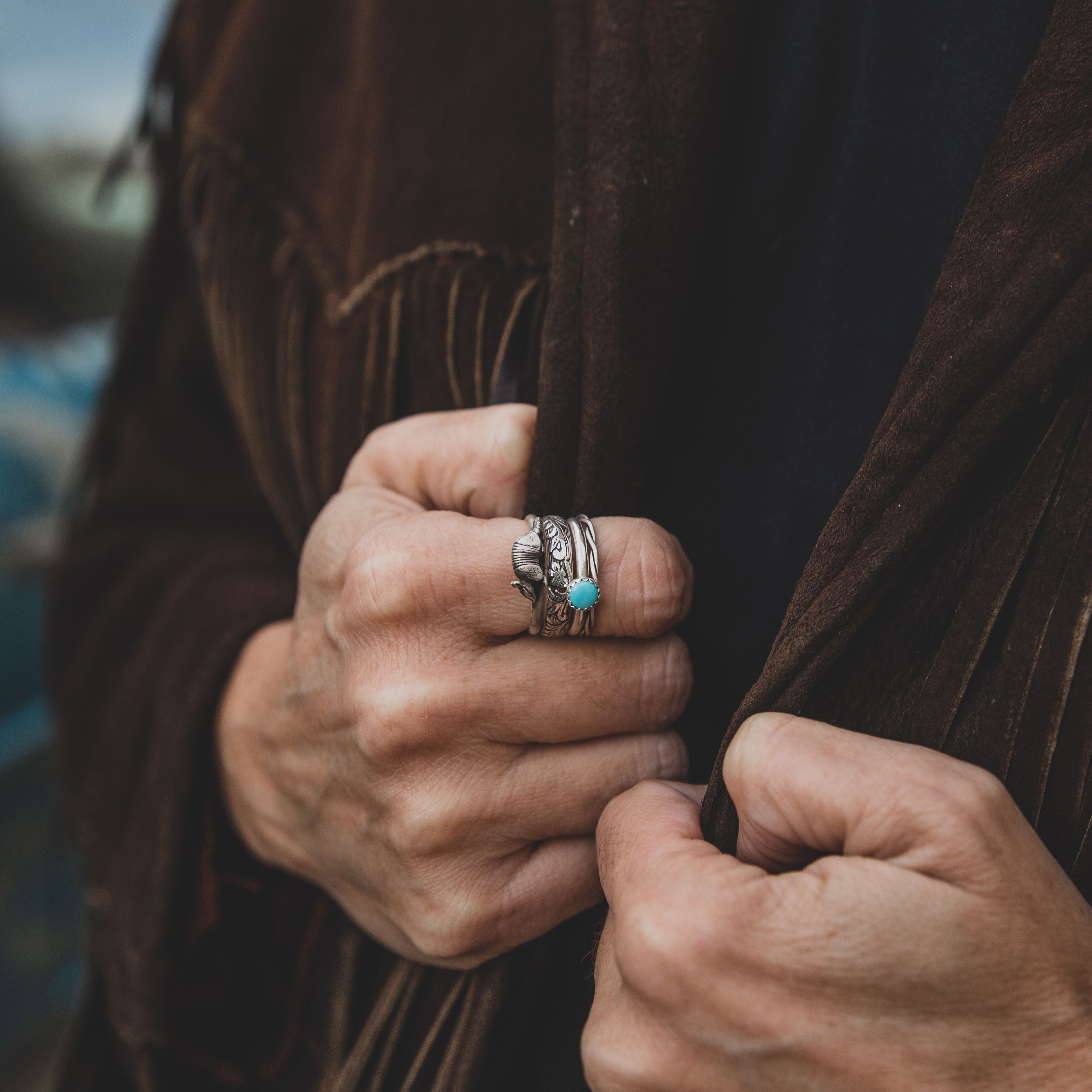 Armadillo Stacking Ring Set // Made to Order