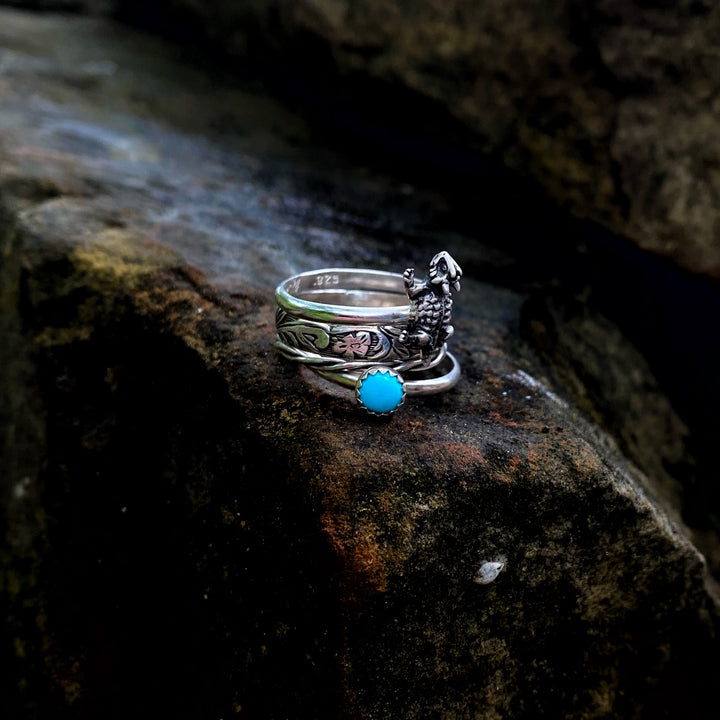 Horny Toad Stacking Ring Set // Made to Order