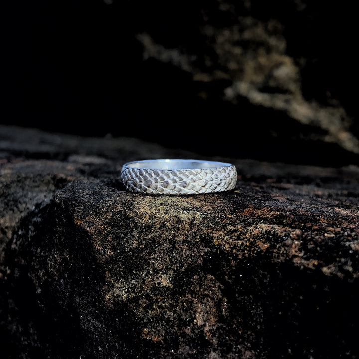 Snakeskin Stacking Ring // Made to Order