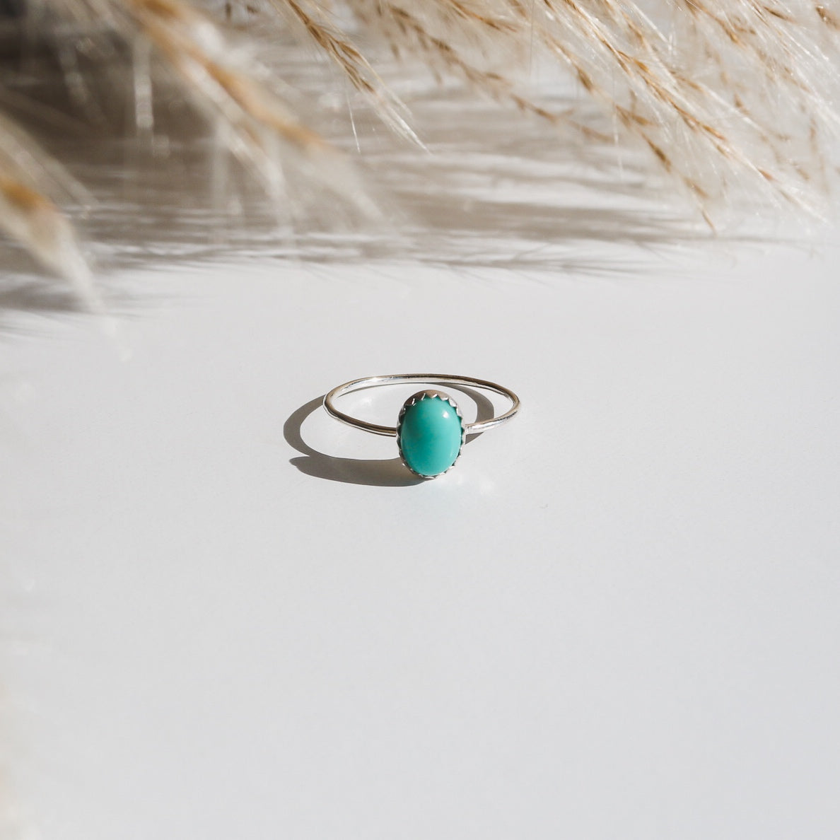 Durango Stacking Ring in Turquoise