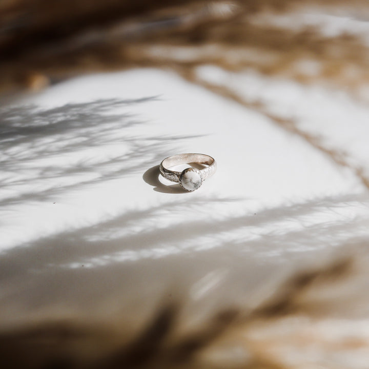 Sweetwater Stacking Ring in 'White Buffalo' // Made to Order