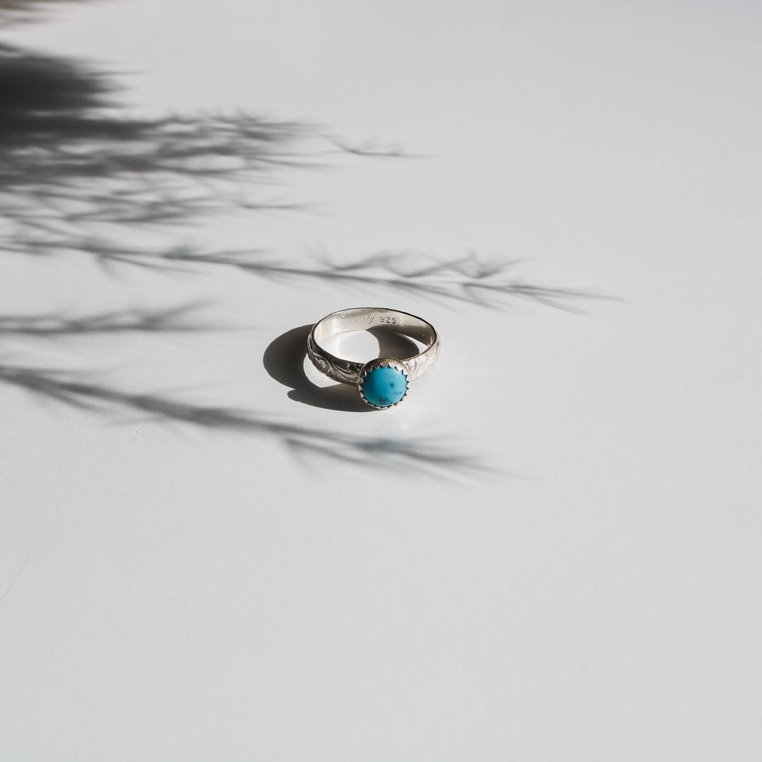 Sweetwater Stacking Ring in Turquoise // Made to Order