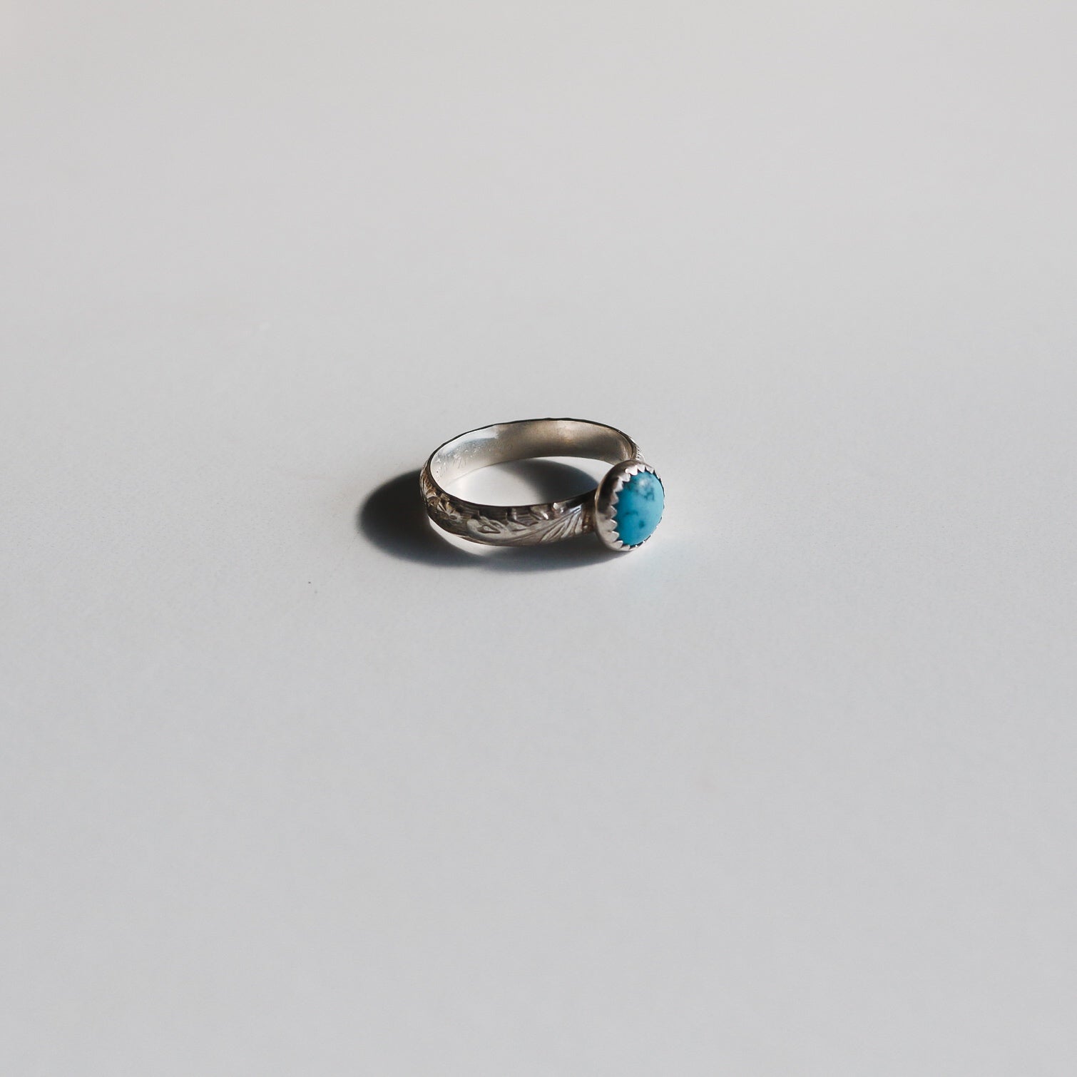 Sweetwater Stacking Ring in Turquoise // Made to Order