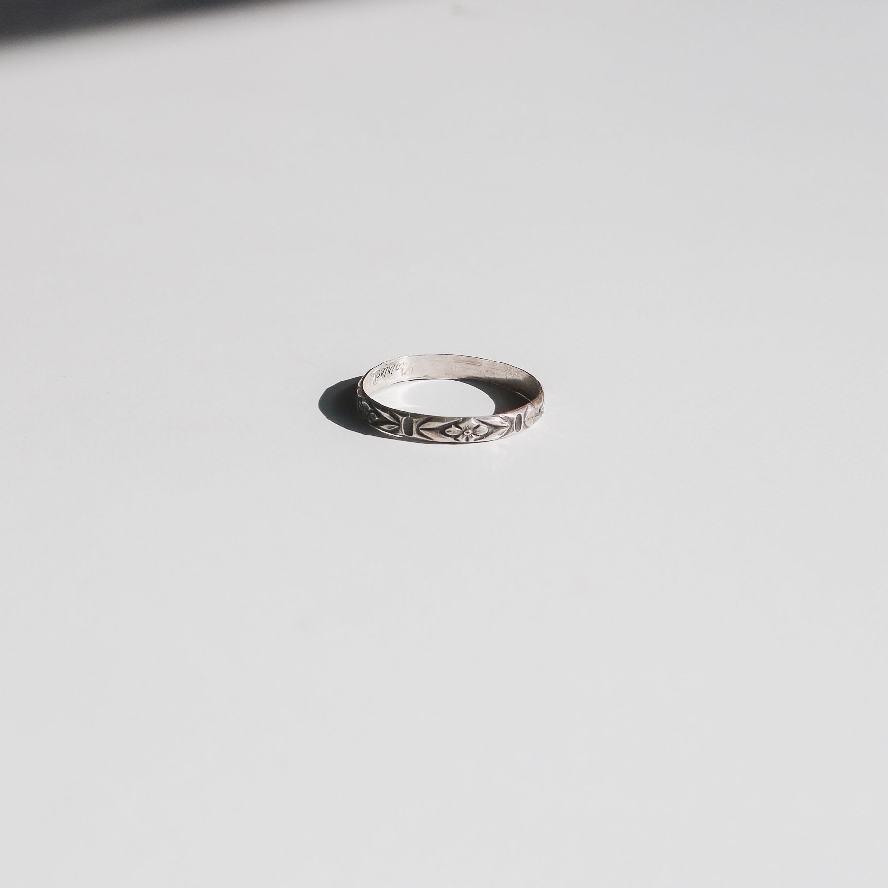 Fleur Stacking Ring