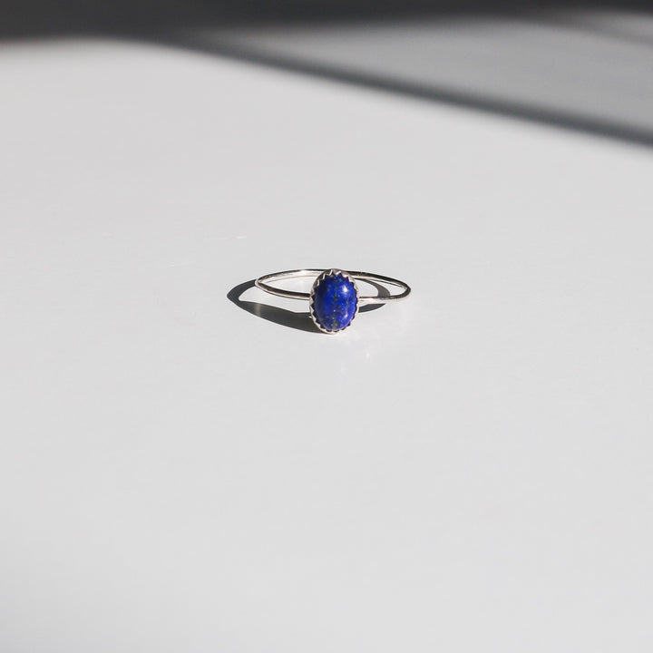 Durango Stacking Ring in Lapis Lazuli